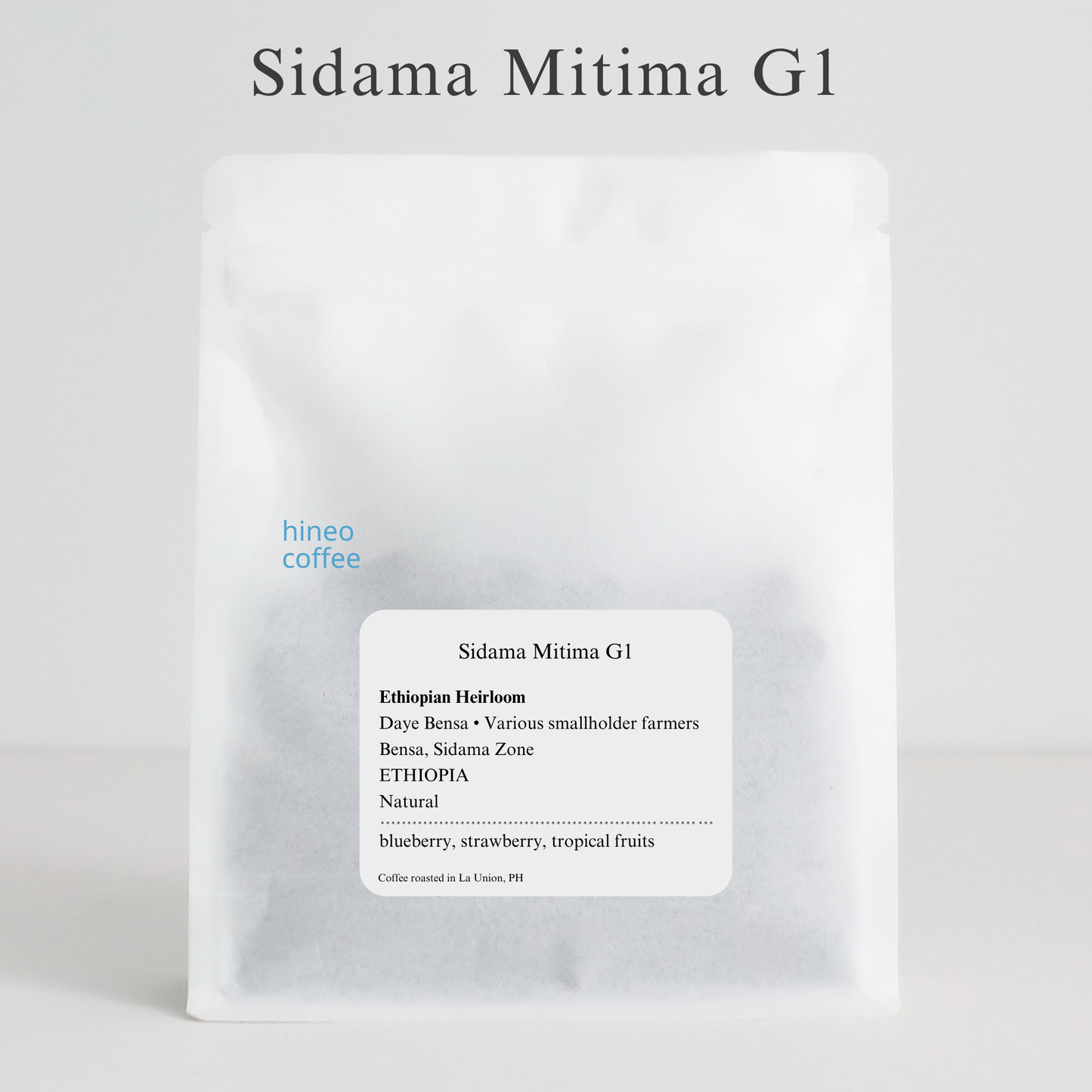 Sidama Mitima G1 Natural